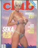 Club Magazine 1986 Seka & Peter North Adult Film Star 100pgs Fiona Press M32000F