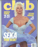 Club Magazine 1987 Seka Adult Film Star 100pgs Fiona Press M32000E