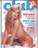 Club Magazine 1987 Blondi Bee 100pgs Adult Film Stars, Fiona Press M32000D