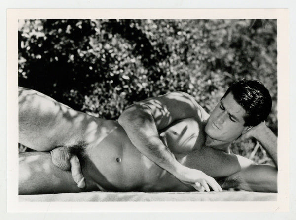 Tony Ganz 1995 Colt 5x7 Jim French Sexy Pose Gay Physique Beefcake Nude Photo J13564