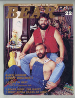 American Bear 2001 Hairy Beefcakes Steve Sutton Photography 48pgs Vintage Teddy Bear Gay Magazine M32358