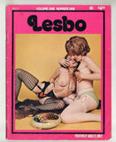 Lesbo V1#1 Rare Calga Lesbian Pictorial 1975 All Girl Sex 64pgs Calga Pendulum M31796