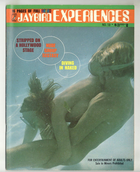 Jaybird Experiences V4#1 Uschi Digard 1970 Orgy Group Sex Magazine 64pgs Jaybird Enterprises M31798