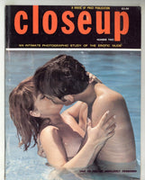 Closeup V1#2 Artistic Nude Female Pinups 1968 Abstract Erotic Photography, Lilian Parker 64pgs HOP Publishing M31816