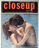 Closeup V1#2 Artistic Nude Female Pinups 1968 Abstract Erotic Photography, Lilian Parker 64pgs HOP Publishing M31816