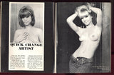 Gloria Special V1#11 Blondes & Brunettes 1970 Explicit Nude Women Pinup Magazine 80pgs White Stag Publishing M31817