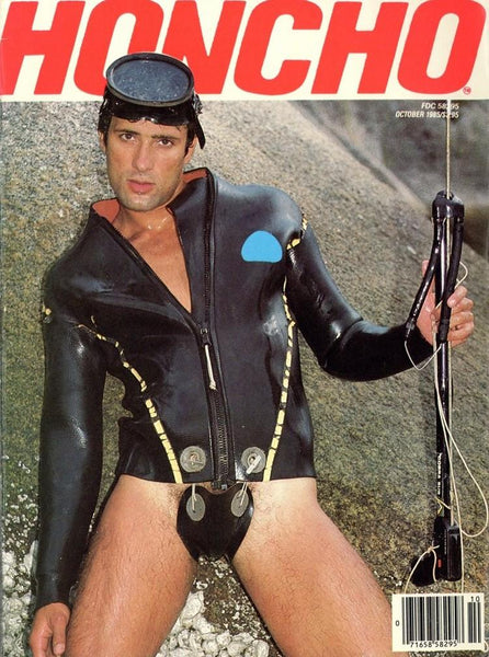 Honcho 1985 Kristen Bjorn Leather Hunks 98pgs Modernismo Publications Gay Pinup Magazine M31840