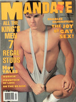 Mandate 1990 Lou Cass, Marco Studio, Cityboy 98pgs Mavety Media Gay Pinup Magazine M31845