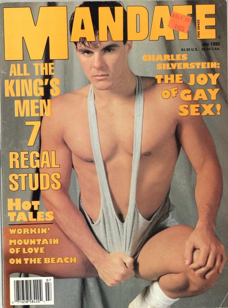 Mandate 1990 Lou Cass, Marco Studio, Cityboy 98pgs Mavety Media Gay Pinup Magazine M31845