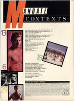 Mandate 1986 William Higgins, Kristen Bjorn 98pgs Mavety Media Gay Pinup Magazine M31847