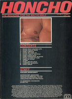 Honcho 1985 John Coletti, Falcon Studios, Kristen Bjorn 98pgs Macho Men Modernismo Publications Gay Magazine M31854