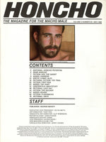 Honcho 1982 Al Parker, Surge Studios, Zeus 82pgs Hairy Macho Men 4th Anniversary Issue Gay Pinup Magazine M31863