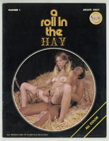 A Roll In The Hay 1981 Mike Ranger w/Long Hair Blonde Bombshell 32pg Magazine M32414