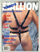 Torso's Stallion 1990 Lobo, Kristen Bjorn, 84pgs Mavety Media Vintage Leather Gay Pinup Magazine M31879