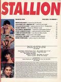 Torso's Stallion 1990 Lobo, Kristen Bjorn, 84pgs Mavety Media Vintage Leather Gay Pinup Magazine M31879