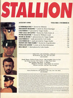 Stallion 1990 Target Studio, Lobo, Colt Studio 84pgs Mavety Media Gay Leather Pinup Magazine M31880