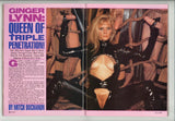 Velvet 2000 Ginger Lynn Triple Penetration, Sylvia Saint, Nicole Noir 168pgs Ultrex Press, Adult Magazine M31891