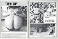 Tied Up V3#1 Erotic Female Bondage 1981 Vintage BDSM Magazine 48pgs Lyndon Distr. M3