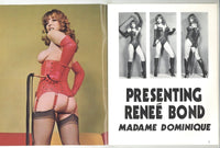 Madam Dominque V5#3 Rene Bond 1974 Kinky Superhero Inspired Eros Goldstripe 64pgs Jenifer Jordan Assoc. M31905