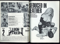 High Heels V1#2 Female Domination 1971 Dominatrix Erotica, FemDom 60pgs Eros Goldstripe M31922