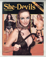 She Devils V4#4 Rene Bond, Geneva Lombardi 1977 Beautiful Satanic Women 64pgs Eros Goldstripe Publ. M37180