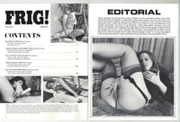 Frig Magazine V4#5 Solo Women Dildo Masturbation 1976 Erotic Pulp 64pgs Eros Goldstripe M31932