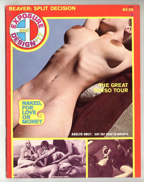 Exposure & Design #17 Psychedelic Erotica 1970 Hippy LSD Porn 52pgs Panu Publ, Los Angeles M35840