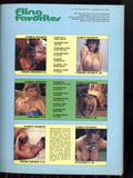 Fling Favorites V1#20 Christy Canyon, Toni Anthony, Trinity Loren 1990 Nude Pinup Magazine 68pgs Relim Publishing M31999