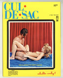 Cul De Sac V1#1 Vintage Hippie Erotic Pictorial 1974 Sexual Pulp Magazine 48pgs Poodle Publ. M32001