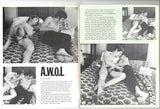 A.W.O.L. V1#1 Military Gay Pulp 1974 Homosexual Erotica 48pgs Guild Press M32006