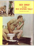 Glory Hole V1#1 Gay Pulp Fiction Pictorial Novel 1973 Homoerotic Literature Magazine 50pgs Classic Publ. Hollywood M32498