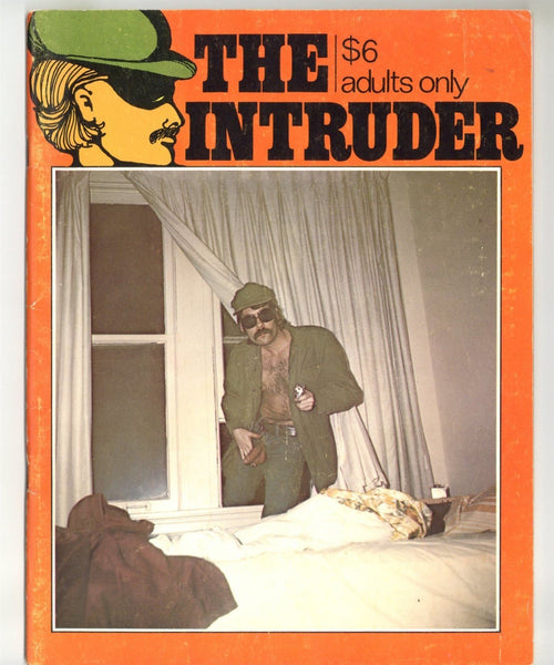 The Intruder #1 Gay Crime Pulp 1976 Homoerotic Smut Pictorial Novel 48pgs Le Salon, San Francisco M37686