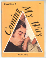 Coming My Way V1#1 Vintage Gay Sex Pulp 1974 Homosexual Pictorial Pulp 48pgs Marquis Publ. M32035