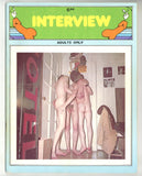 Interview V1#1 Gay Office Sex Pulp Pictorial 1974 Homoerotic Magazine 48pgs Le Salon Studio, San Francisco M32037