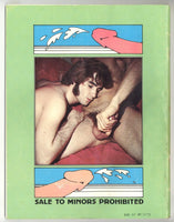 Threesome & Thensome V1#1 Vintage Homoerotic Magazine 1973 Gay Pictorial Pulp 48pgs Le Salon Pub. M32039