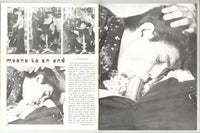 Straight To The End V1#1 Gay Sex Pictorial Novel 1976 Big Dick Battles 48pg Classic Publ. M32040