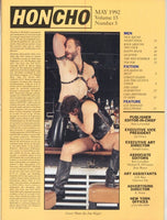 Honcho 1992 Vintage Gay Leathermen Magazine 100pgs Modernismo Publications M32044