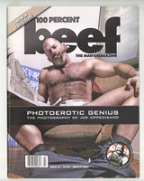 100 Percent Beef 2009 Joe Oppedisano 66pgs J&L Productions Hairy Beefcakes Gay Magazine M32054