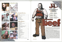 100 Percent Beef 2009 Joe Oppedisano 66pgs J&L Productions Hairy Beefcakes Gay Magazine M32054