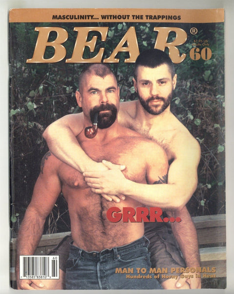 Bear 2000 Hairy Hunks 82pgs Brush Creek Media Gay Beefcake Pinup Magazine M32058