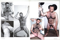 American Bear 2000 Issue #40 Hairy Beefcakes 48pgs Amabear Publishing Gay Pinups Magazine M32059