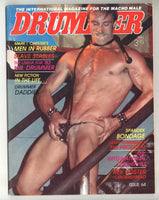 Drummer 1983 Larry Townsend, Jim Wigler 96pgs Desmodus Rex Poster, Mr.Drummer Gay Leather Magazine M32069