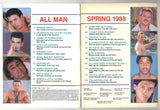 All-Man 1988 Cityboy, Top Chakra, Charlie Airwaves 132pgs Bruce Publications Gay Pinup Magazine M32085