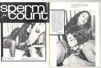 Sperm Count 1970 Explicit Underground Oral Sex Pulp 48pgs Acme Publishing, San Francisco M32093
