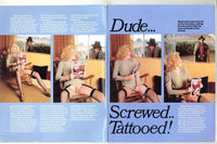 The Flasher V1#1 Erica Doherty Blond Bombshell 1980 Explicit Porn Magazine 36pgs Swedish Erotica M32098