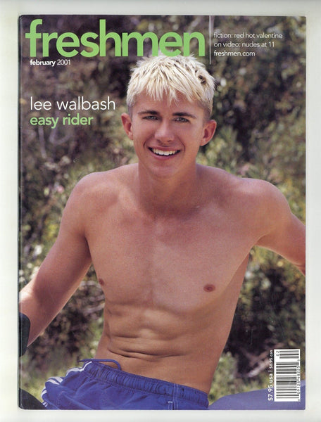 Freshmen 2001 Lee Walbash, Derek Bahn, Brandon Hunter 74pgs Specialty Publications Gay Magazine M32113