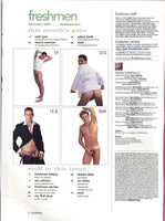 Freshmen 2000 Adam Koch, Marco Mancini, Reid Ryan 74pgs Specialty Publications Gay Magazine M32114