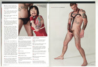 Unzipped 2009 Ricky Sinz, Patrick Bateman, Robbie Angel 74pgs Gay Pinup Magazine M32116