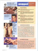 Unzipped 2003 Jason Tyler 82pgs SpecPub Inc Gay Pinup Magazine M32118