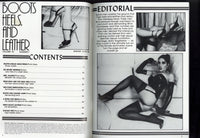 Boots Heels & Leather #1 Eric Stanton, Gene Bilbrew, Elmer Batters 1979 Stilettos Femdom 60pgs Eros Goldstripe L123